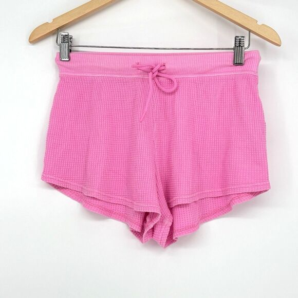 Offline by Aerie Women's Low Rise Stretch Waist Shorts Fuchsia Size XSmall - Picture 2 of 8